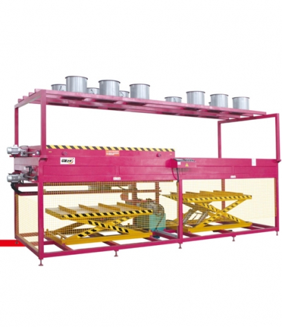 Dual-station automatic forming machine
